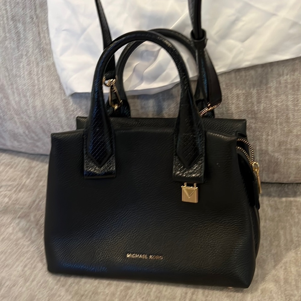 Black Michael Kors crossbody bag.